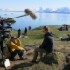 Per Martinsen on set, Tromsø 2013