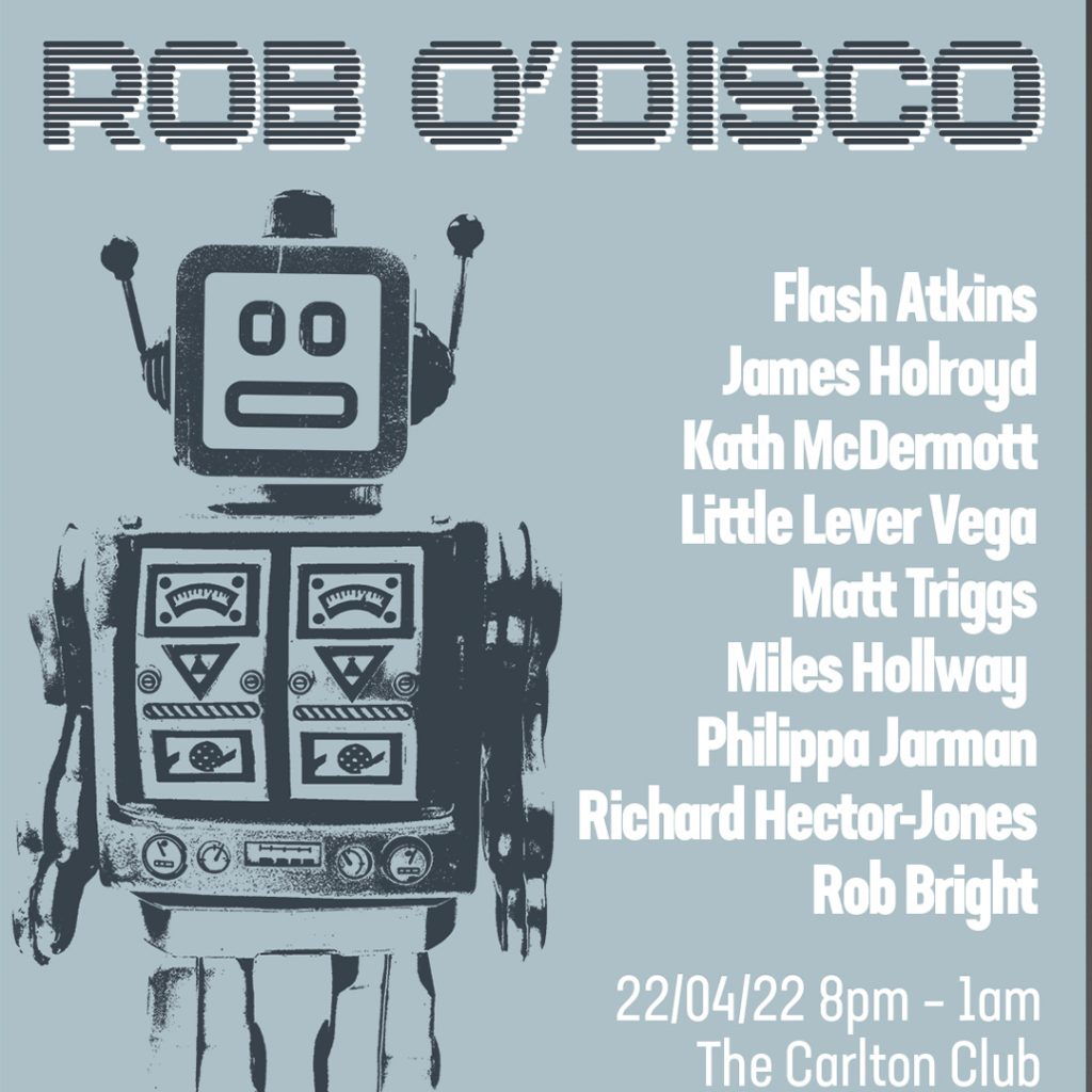 Rob O Disco Flyer