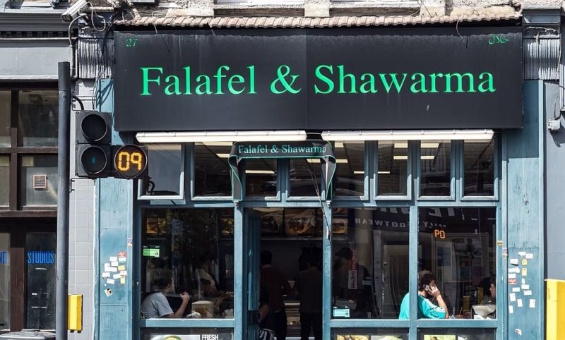 Falafel and Shawarma, Camberwell