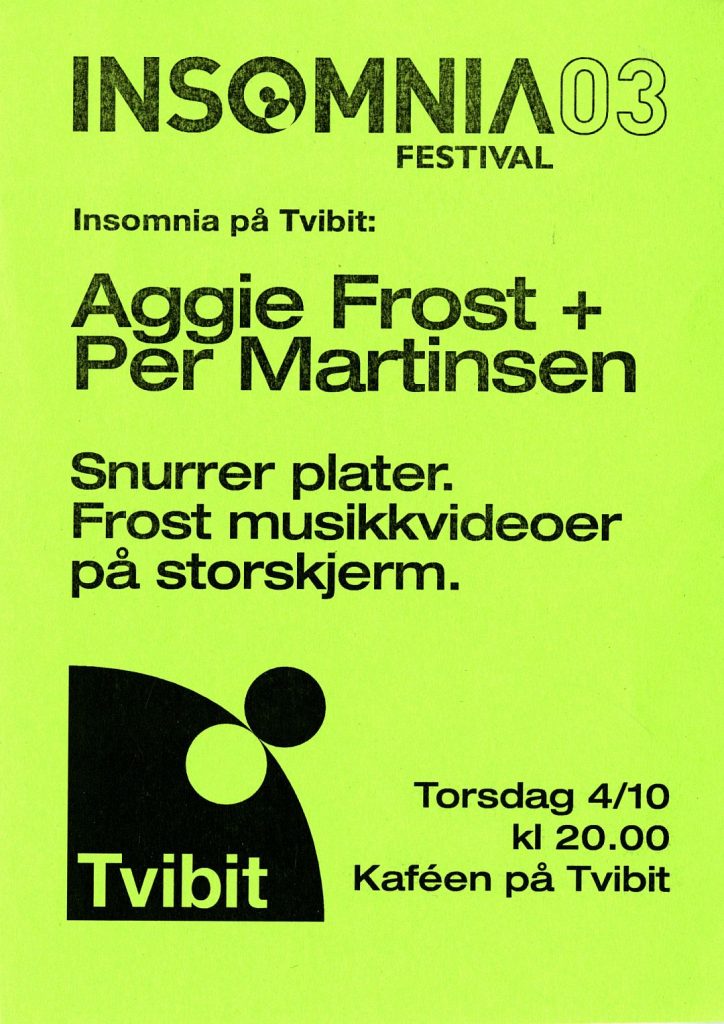 Insomnia Festival 2003 – Frost and Per Martinsen